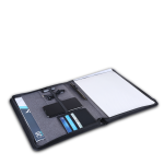 BUSINESS FOLDER - A4 Linen Folder with Pen Loop, Card Holder, and Accessory Pockets