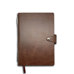CHIC NOTE Plus - A5 PU Notebook with 2-Year Calendar and Removable Rings