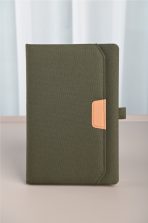 RPET NOTE - Eco-Friendly A5 Notebook with 96 Sheets, Pocket, and Pen Holder - Image 6