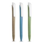 WHEATY PEN - Eco-Friendly Push Pen Made from Wheat Material with Blue Ink