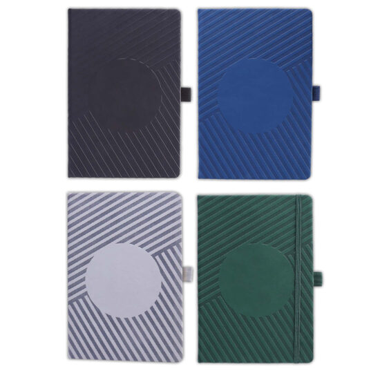 WIRELESS NOTE - A5 Notebook with 5W Wireless Charger and Stylish Debossed Design