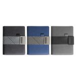 TRENDY ORGANIZER PLUS - A5 Notebook with Signature Design and Built-in Mobile Stand