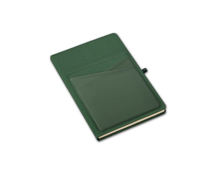 SIMPLE NOTE - A5 Linen Notebook with Lycra Pockets and Pen Holder - Image 9