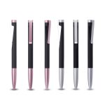 CLIPPY PEN - Elegant Metal Ballpen German Blue Ink