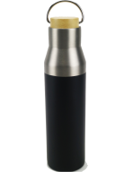 ECO FLASKS - 600ml Double Wall Flask with Bamboo Lid - Image 5