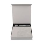 AGENDA SET - Elegant Notebook, Metal Pen, and Bookmark Gift Set - Image 2