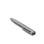 ELEGANT PEN - Premium Twist Gunblack Metal Pen with Blue Ink and Branding Area