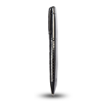 GUNNY PEN - Sleek Twist Gunblack Metal Pen with Smooth Blue Ink