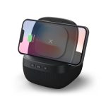 BOOM SOUND - Powerful 5W Speaker with 15W Wireless Charger and Light-Up Logo