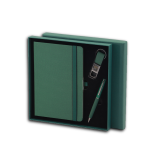 PRIME SET - Elegant A5 Notebook, Metal Pen, and Keychain Gift Set