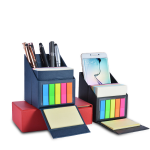 RECTA DESKTOP - Natural Paper Notepad with Cardboard Holder & Magnetic Closure