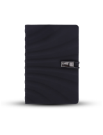 SOPHI NOTE - A5 Notebook with Wavy Design and Elastic Closure - Image 5