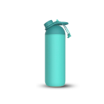 SUCTION BOTTLE ARTIST Turquoise - 400ml High-Quality Suction Bottle for On-the-Go Hydration