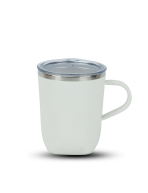 SUPREME MUG - 300ml Double Wall Stainless Steel Slim Mug with Plastic Lid - Image 3