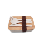 WHEAT LUNCH KIT - Eco-Friendly Reusable Lunch Box with Cutlery Set