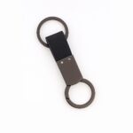 KEY KEEPER – Elegant PU Leather & Metal Durable Keychain with Sleek Design