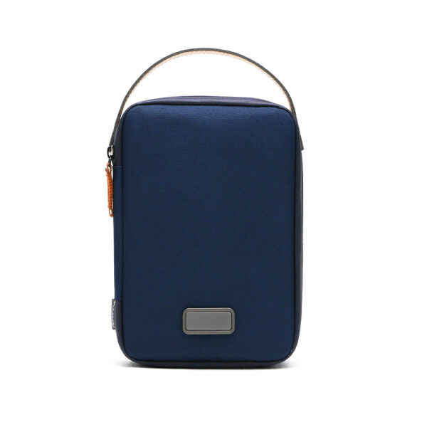 RPET TECH POUCH – Compact Water-Resistant Travel Organizer with Padded & Mesh Compartments for Gadgets and Cables - Image 7