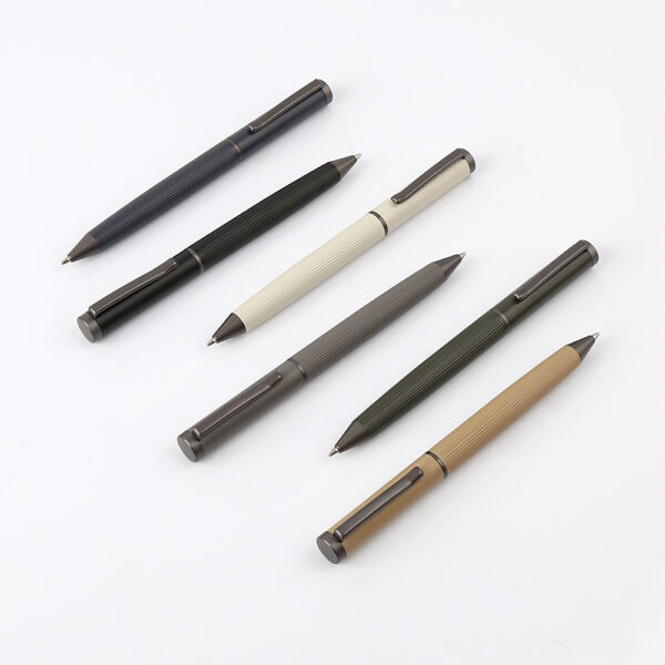 AGENDA PEN PLUS – Premium Stainless Steel & Copper Metal Pen with Smooth Blue Premec Ink - Image 5