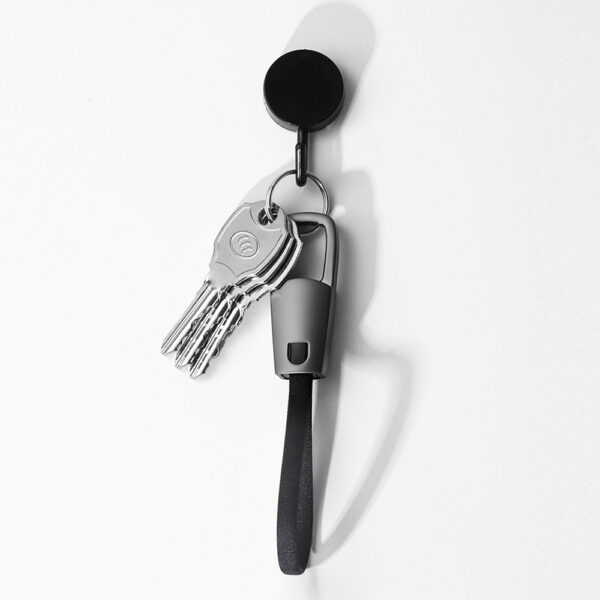 KEYHOLE – Compact Zinc Alloy USB-C to USB-C Cable with 60W Fast Charging, Data Transfer & Stylish Keychain Design - Image 3