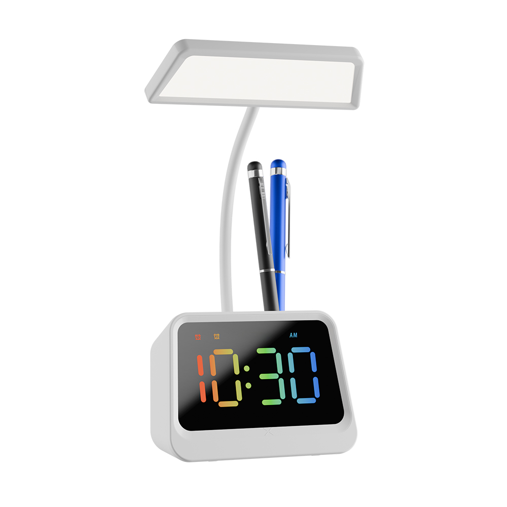 E5116-1 CLAMP – Multifunctional Bluetooth Speaker with 20-Hour Playtime, TWS, FM Radio, RGB Lighting & Phone Stand - Image 1