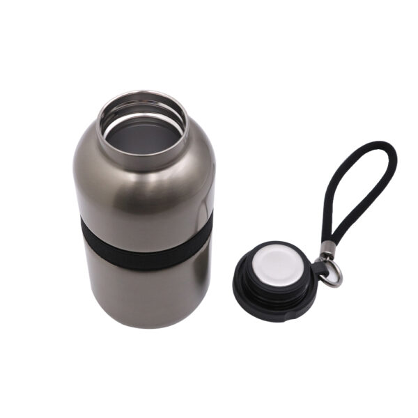 PRIME FLASK – Premium 420ml Double-Wall Stainless Steel Flask with Vacuum Insulation & Leak-Proof Silicone Seal - Image 2