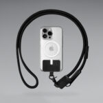 PHONE STRAP – Eco-Friendly Recycled Polyester Phone Holder with Insert Card and 120cm Lanyard