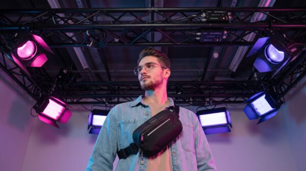 VOYAGE | Expandable Water-Repellent Chest Bag | Crossbody & Waist Bag - Image 10