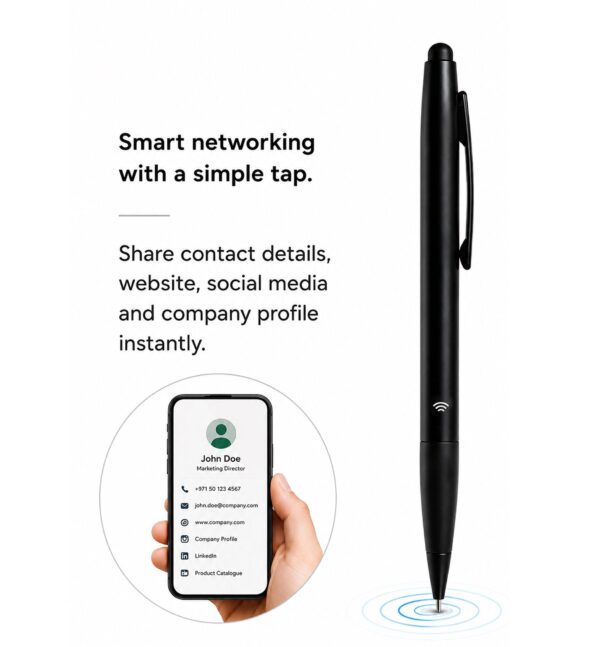 NFC PEN PLUS | Metal Touch Pen with Digital Branding - Image 9